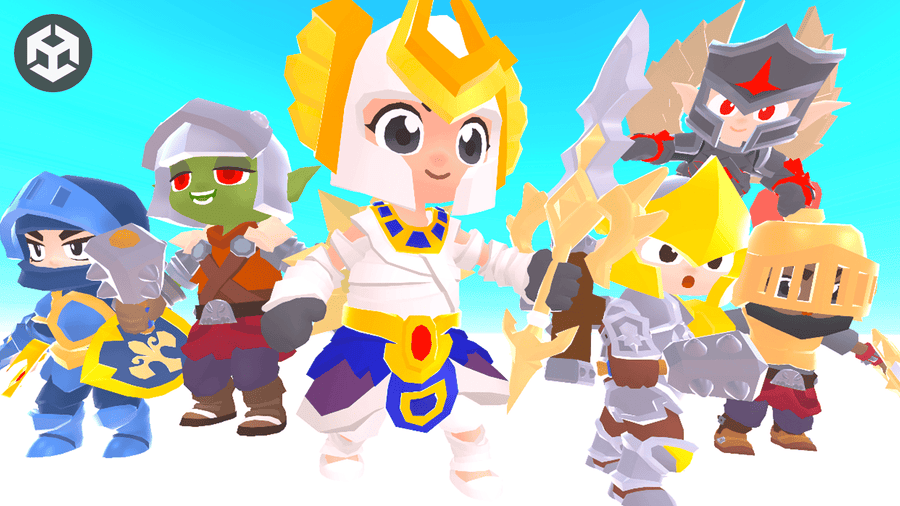 3D Characters Pro - Fantasy Basic Vol.1