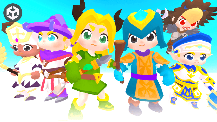 3D Characters Pro - Fantasy Basic Vol.2