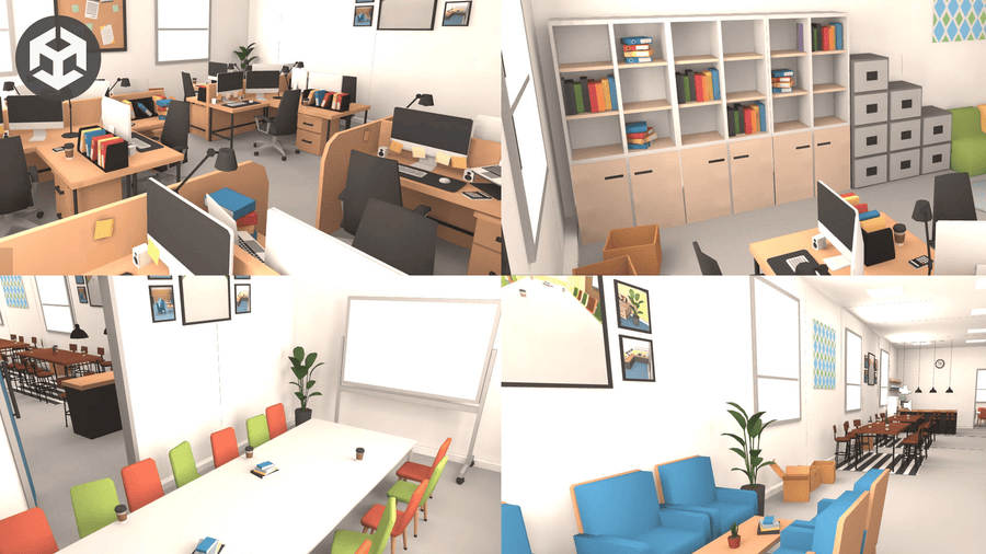 3D Props - Office Interiors