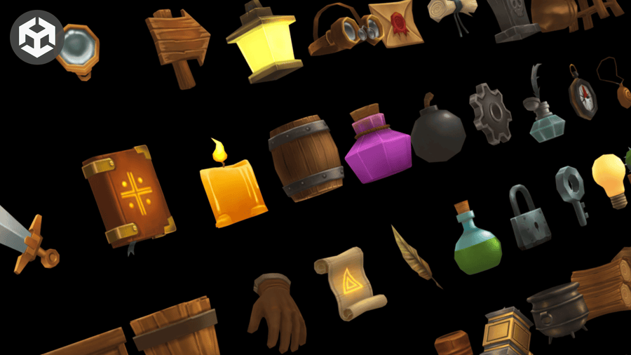 3D Props - RPG 50 Set1