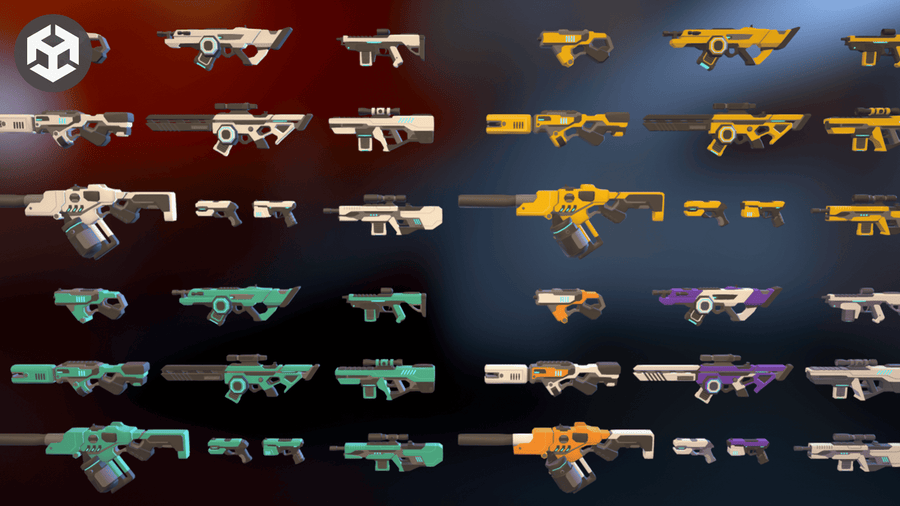 3D Props - Sci-fi Gun