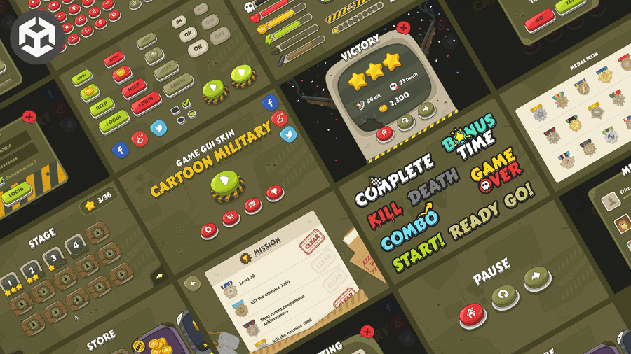 GUI - Cartoon Military
