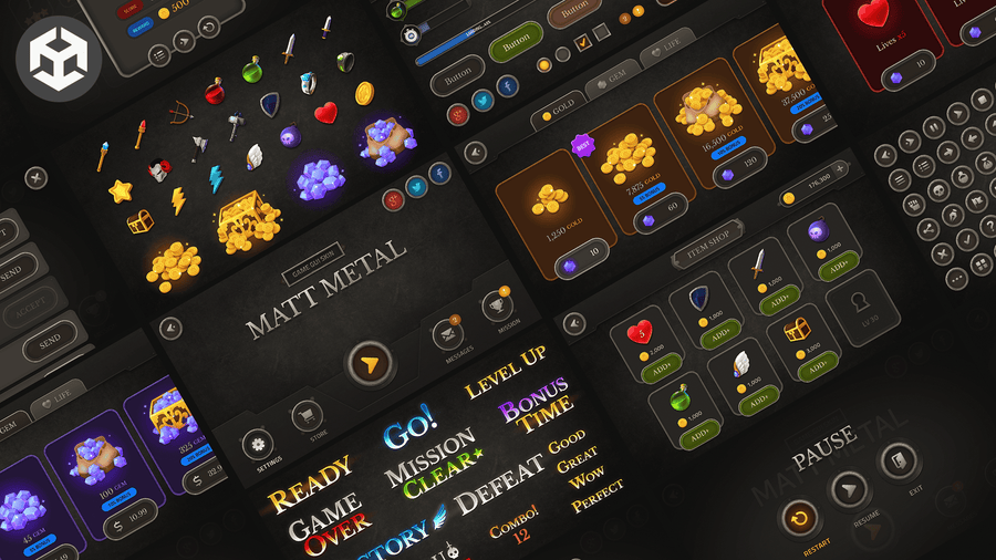 GUI - Matt Metal