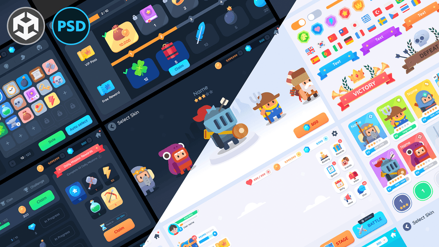 GUI Pro - Simple Casual(+PSD)