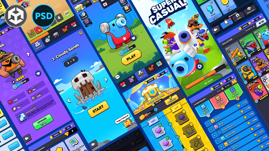 GUI Pro - Super Casual(+PSD)